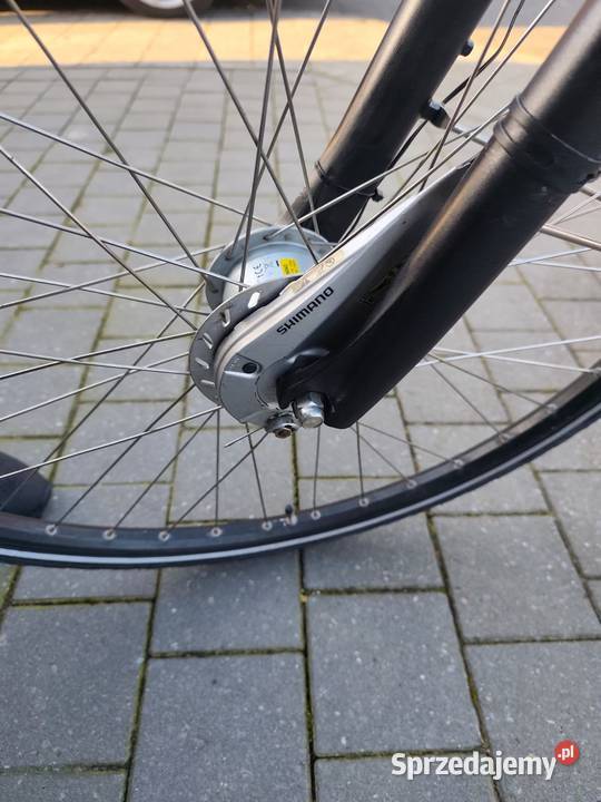 Rower miejski Gazelle C8 orange Budzyń