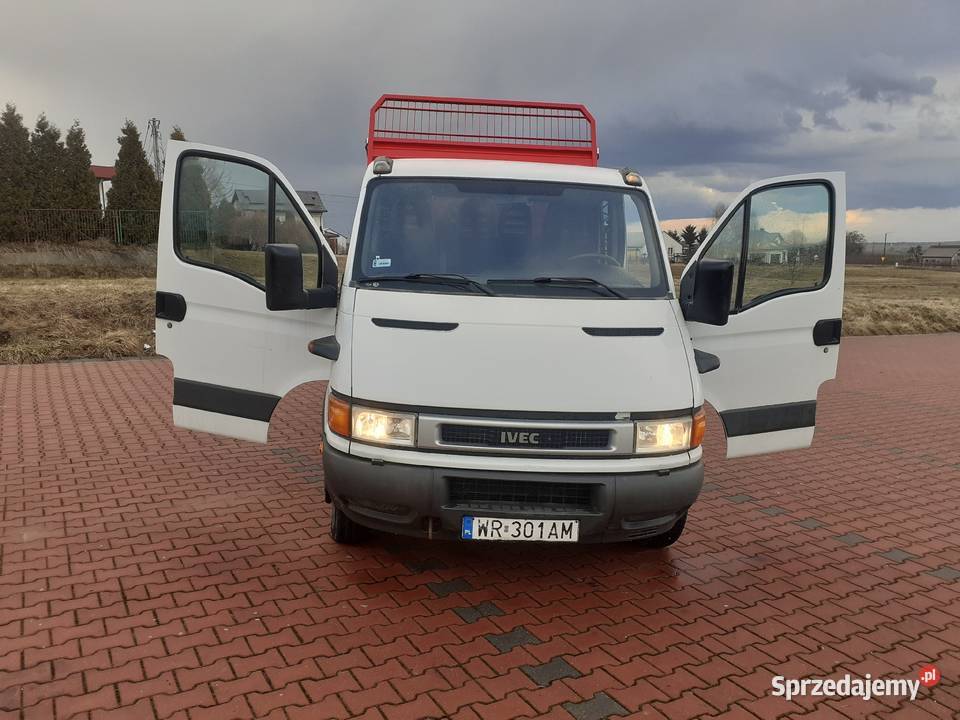 Iveco Daily doka wywrotka kiper dubel brygadówka diesel świętokrzyskie Nieczulice-Kolonia