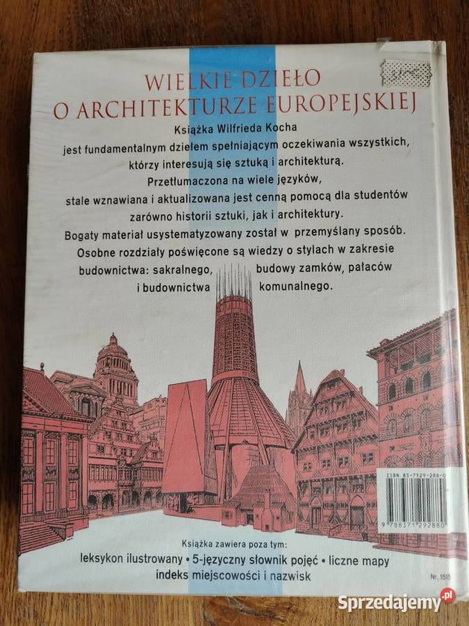 Style w Architekturze Wilfried Koch sprzedam