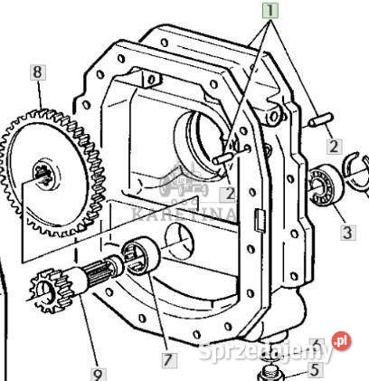 John Deere 6810 6910 6910S Obudowa R94770 Jastrzębniki