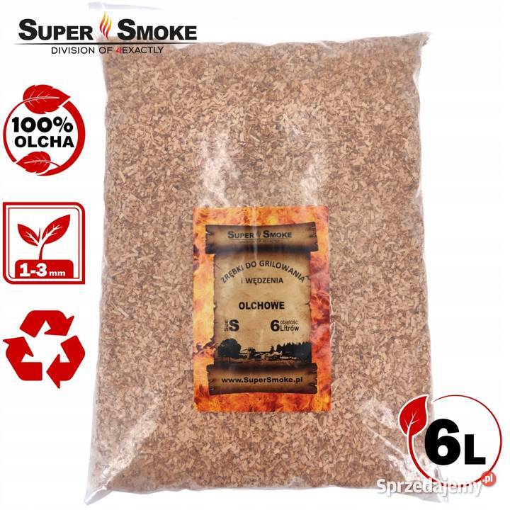 Zrębki Wędzarnicze Super Smoke OLCHA KL02 13mm Białystok sprzedam