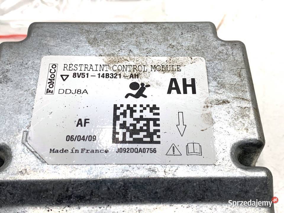 SENSOR AIRBAG FORD FIESTA MK7 8V5114B321AH