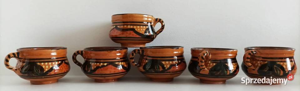 Zestaw ceramiczny PRL Dzierżoniów