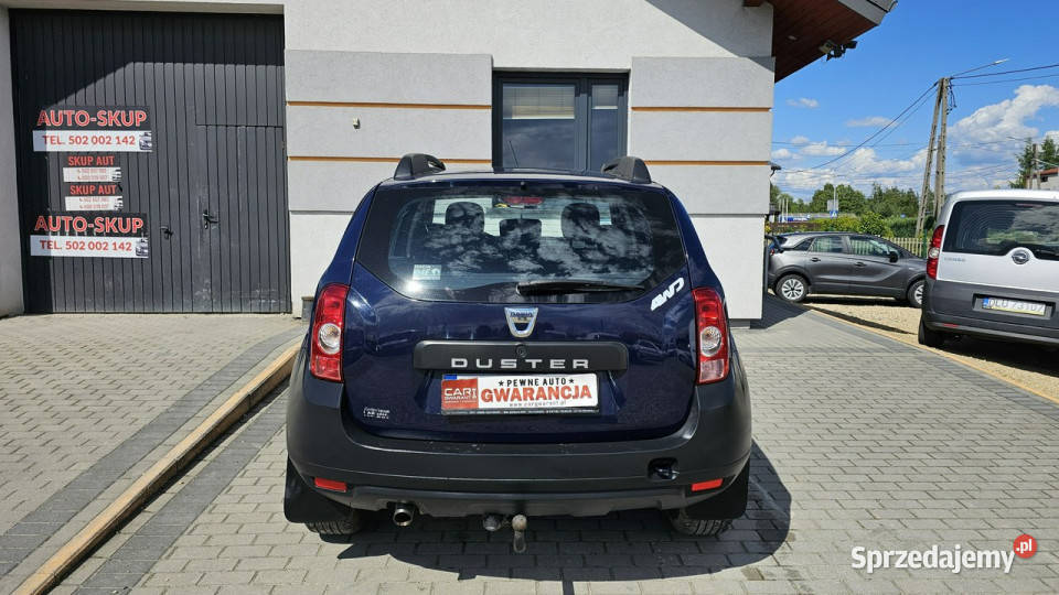 Dacia Duster Dacia Duster 4x4 benzyna 16 idealna wspomaganie kierownicy Chełm Śląski