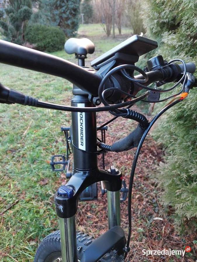 Rower elektryczny ROCKRIDER ST530S z silnikiem sprzedam