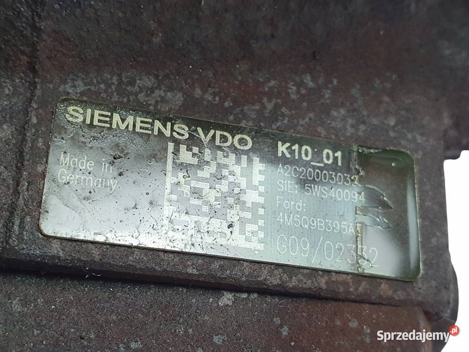POMPA WTRYSKOWA Ford Focus S Transit Connect 18 lubelskie Chełm