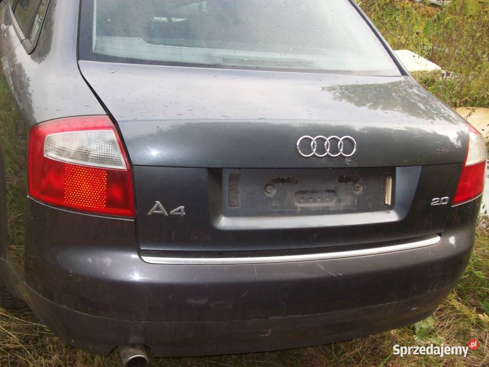 A4 B6 16 Sedan Czesci blacharskie mechaniczne osobowe mazowieckie Mińsk Mazowiecki