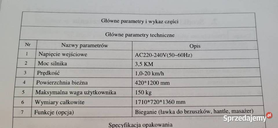 Bieżnia używana Vigo 8210D Świdnik