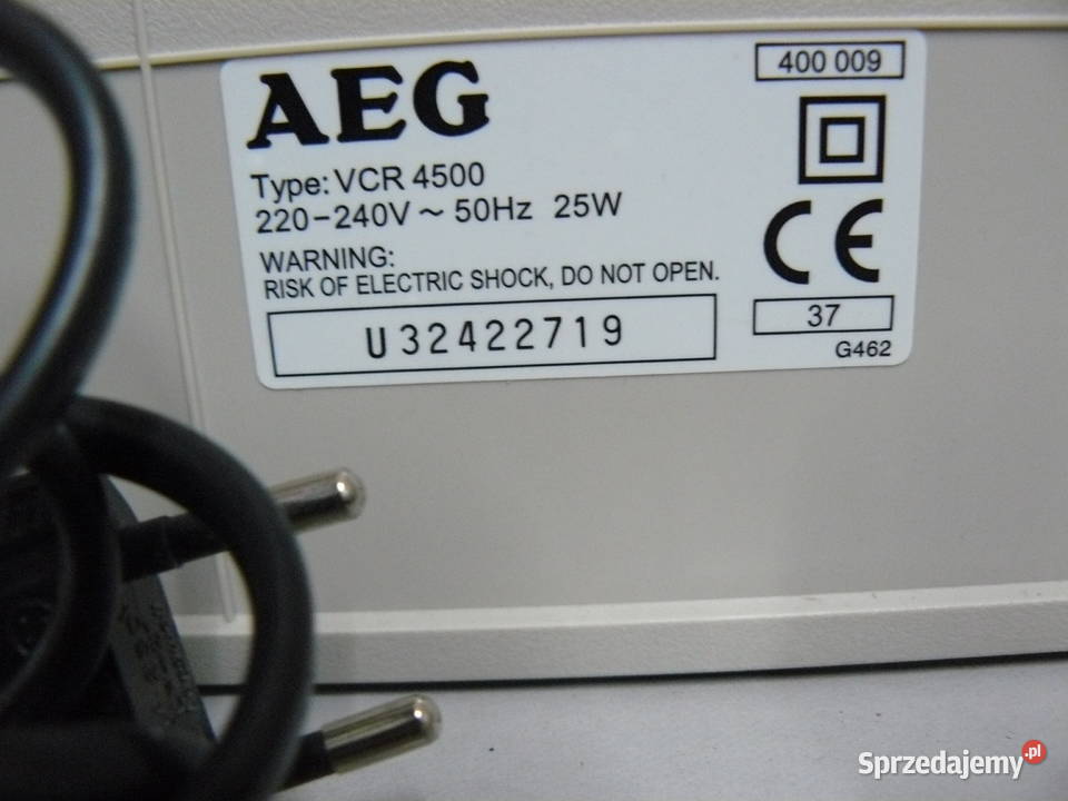 Magnetowid AEG 6 głowicowy z pilotem TV i Video Nowa Sól