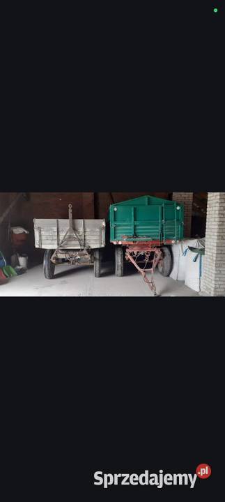 Przyczepa rolnicza D732 Wywrotka lubelskie sprzedam