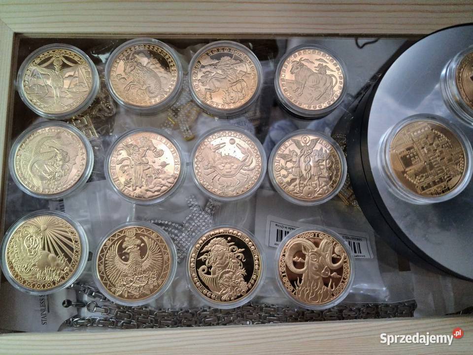 piękne znaki zodiaku repliki bit coin dollar dolnośląskie Wałbrzych