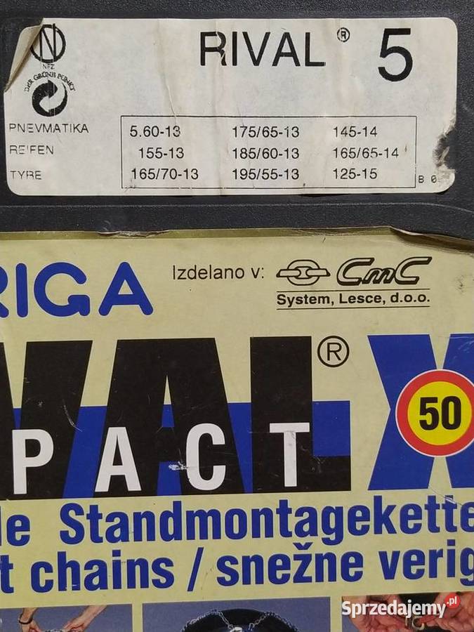 Łańcuchy zimowe na koła samochodowe Veriga model Kraków