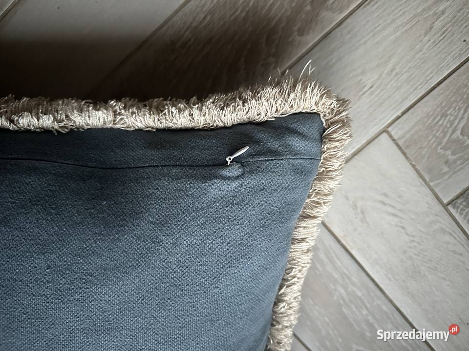 Poduszka dekoracyjna z wypełnieniem pierze 60x40 Łódź