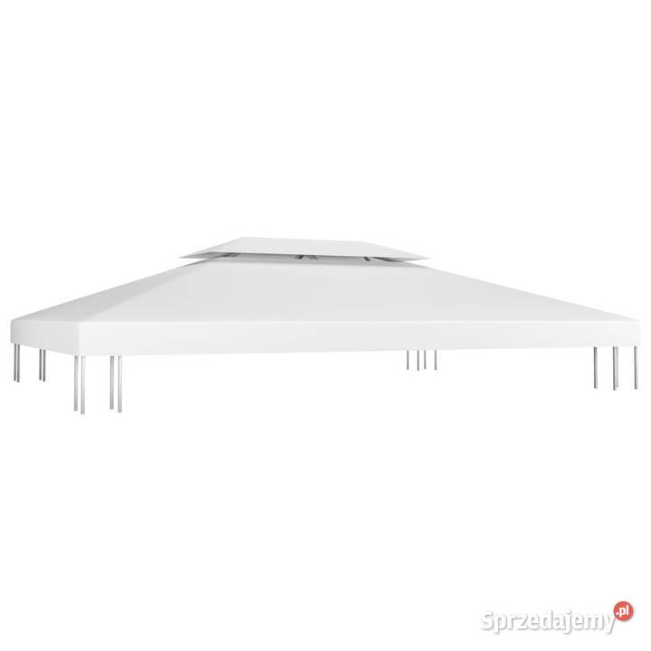 2poziomowe zadaszenie altany 310 gm 4x3 m białe Warszawa