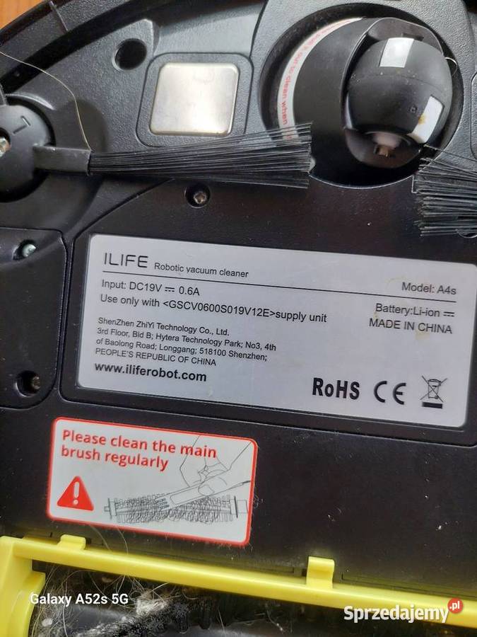 Odkurzacz samojezdny uszkodzony