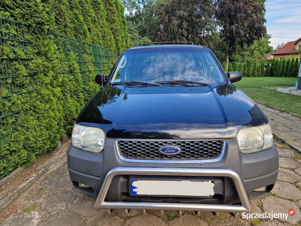 Czarny Ford Maverick 20 LPG 2003 Klima Czarne manualna kujawsko-pomorskie Ciechocinek