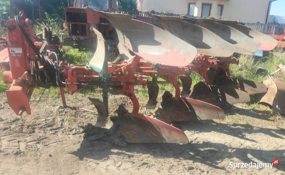 Pług Vogel Noot 4 skibowy vario świętokrzyskie Busko-Zdrój