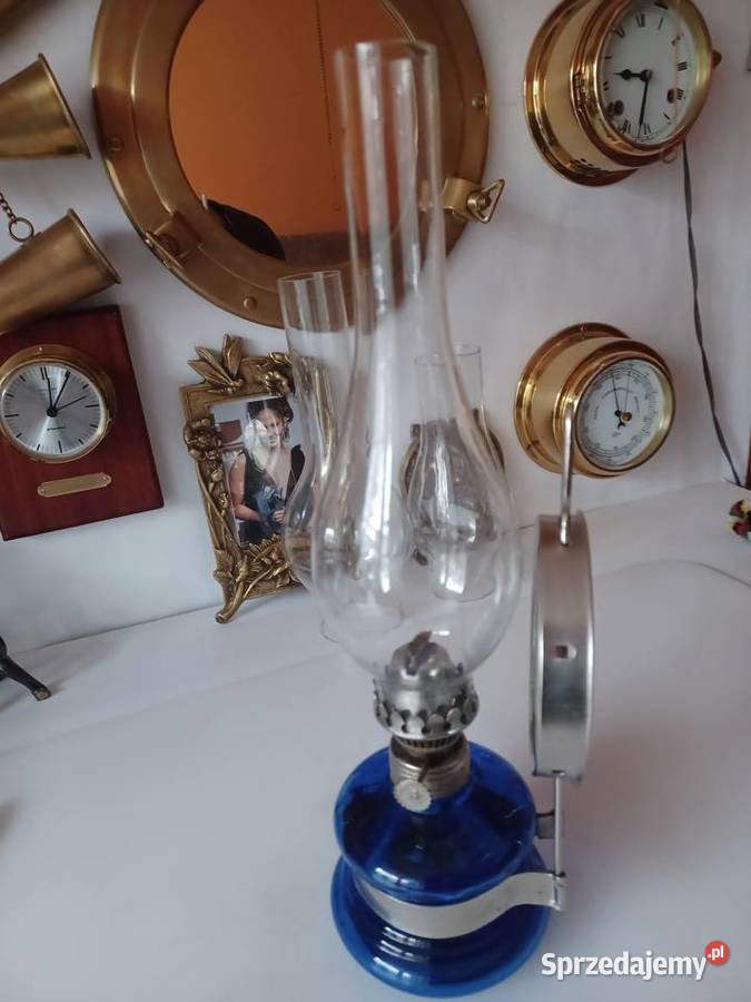 Lampa naftowa PRL Kolekcja Oświetlenie Poznań