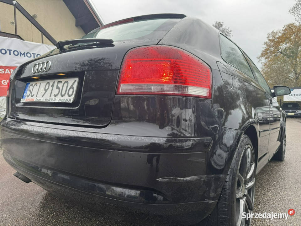 Audi A3 Klimatronic 2stref 2 kpl kół Podgrz centralny zamek śląskie Cieszyn sprzedam