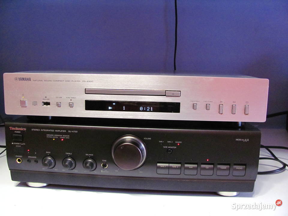 Odtwarzacz CD/MP3/USB Yamaha CD-S300 - z pilotem