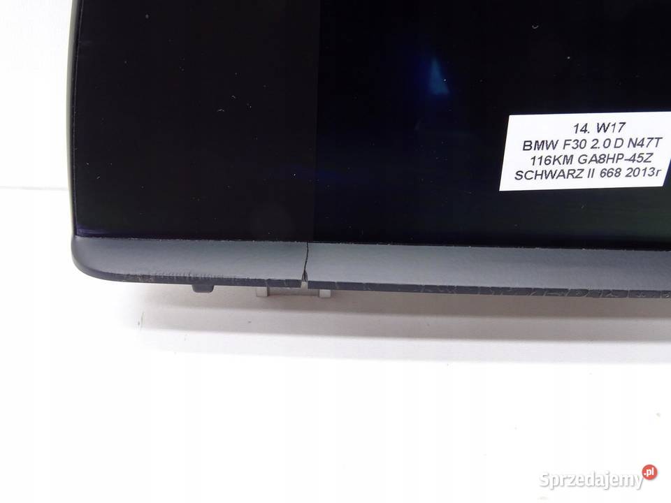 EKRAN WYŚWIETLACZ RADIA LCD BMW F30 F31 9292247 sprzedam