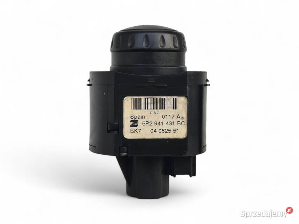 WŁĄCZNIK ŚWIATEŁ ALTEA XL TOLEDO III 5P2941431BB Panele sterowania, przełączniki Działoszyce