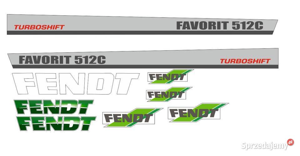 Naklejki fendt favorit 51c i inne modele trwałe Bydgoszcz