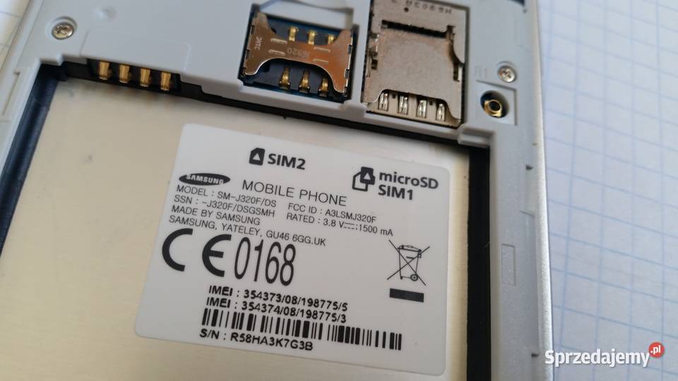 Smartfon SAMSUNG Galaxy J3 SMJ320FDS