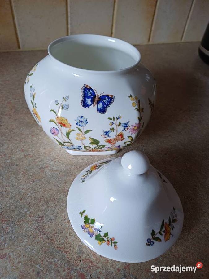 vintage pojemnik Aynsley Nowy Targ