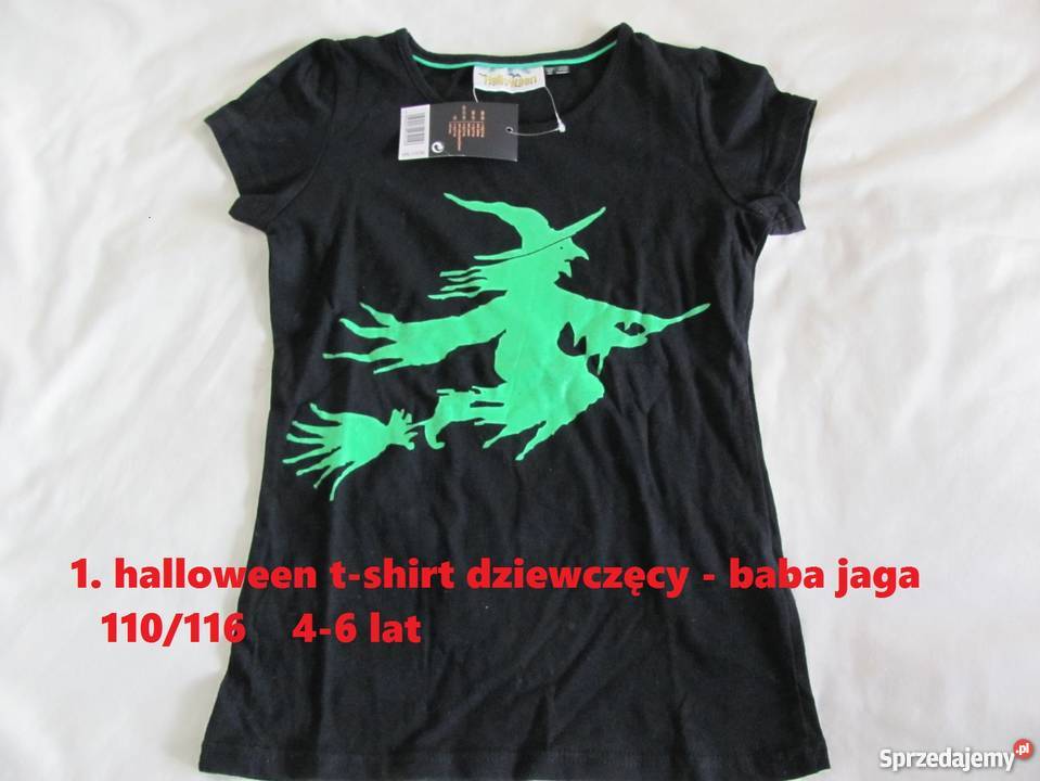 Halloween tshirts koszulki 6 wzorów chłopięce i Zamość