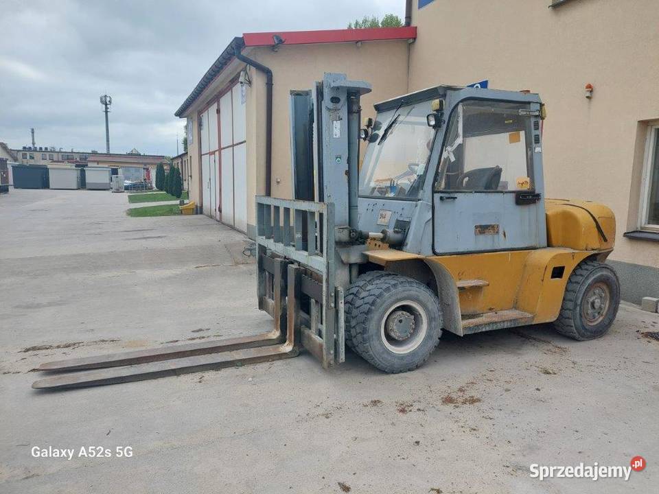 Wózek widłowy HYTSU CPCD60 6 TON diesel świętokrzyskie Włoszczowa