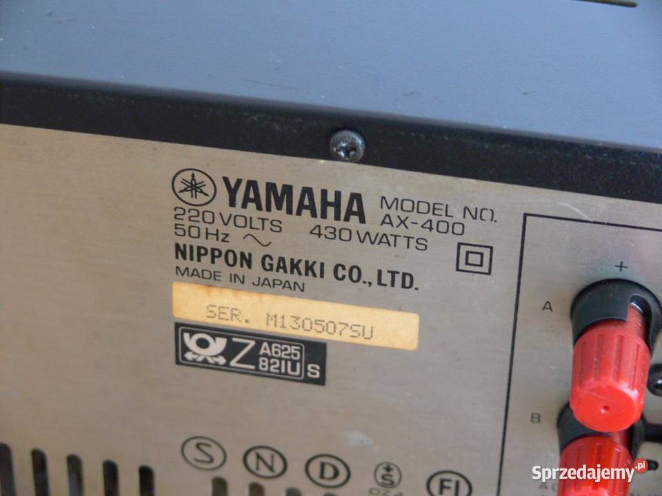 Wzmacniacz Yamaha AX400 mocny i sprawny WYSYŁKA Jasło