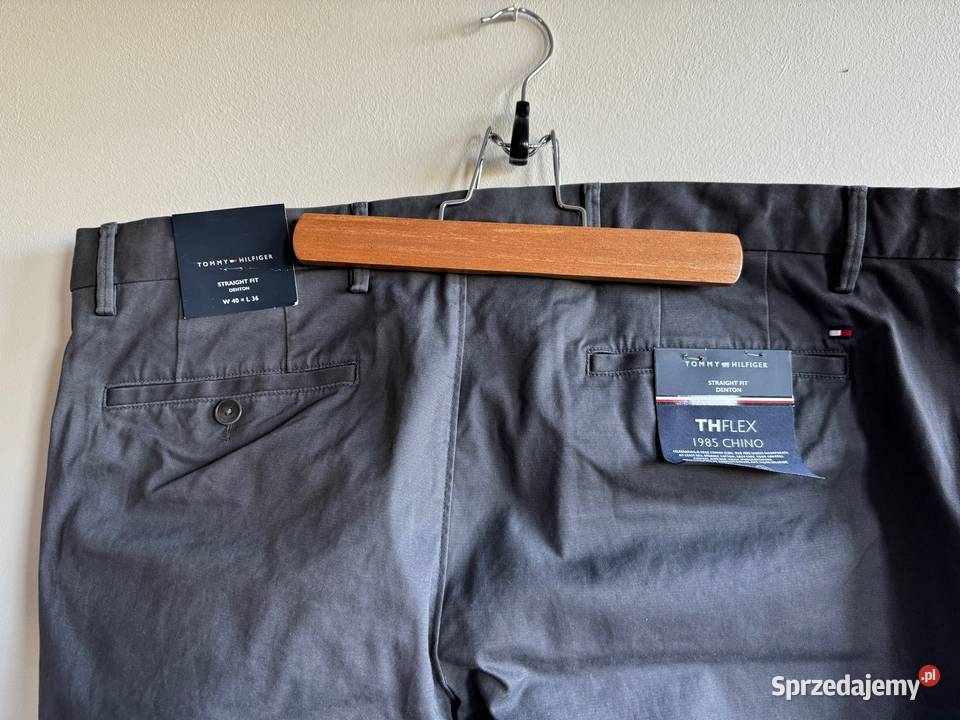 Tommy Hilfiger THFLEX Denton bawełna elastan Odzież codzienna śląskie Dąbie