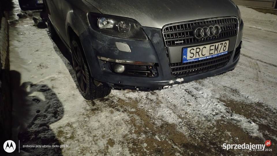 Zderzak nakładka zderzaka przód Audi Q7 4 l PDC sprzedam