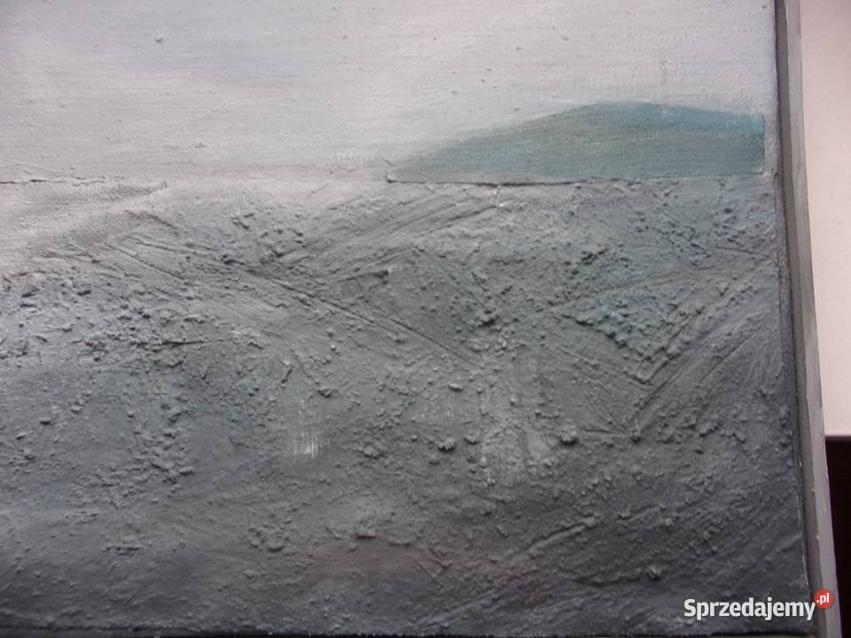 Wyjatkowy obraz olejny na płótnie Księżycowy Warszawa