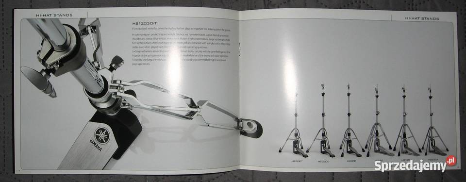 Yamaha Drums System Hardware catalog katalog Kępice