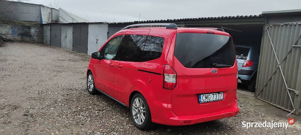 Doinwestowany Ford Tourneo Courier Titanium manualna kujawsko-pomorskie Mogilno