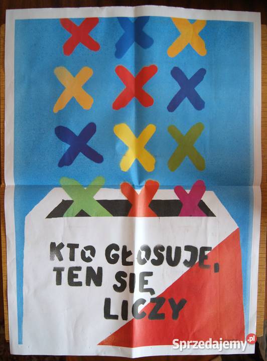 Plakat Mariusz Waras Gazeta Wyborcza lubelskie Parczew