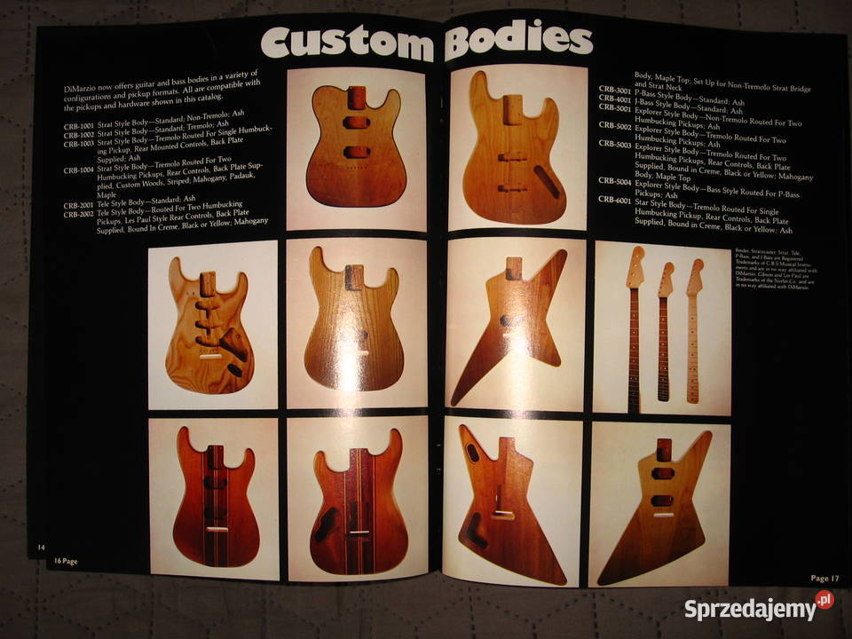 Di Marzio 19791980 Catalog katalog przetworników Kępice