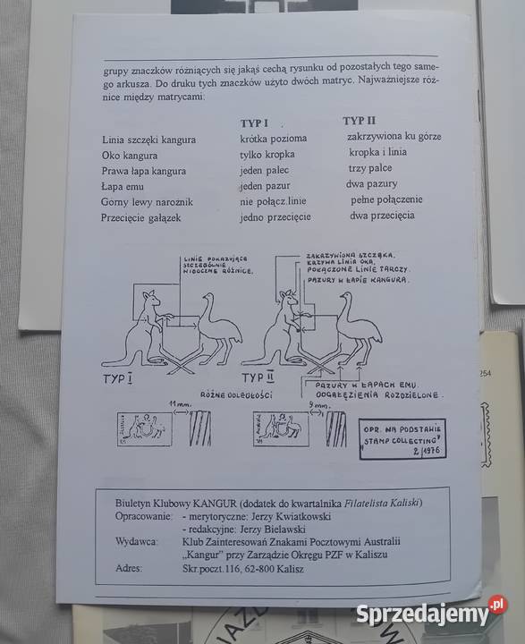 Kwartalnik Filatelista Kaliski rocznik 1998 2 x Koźminek