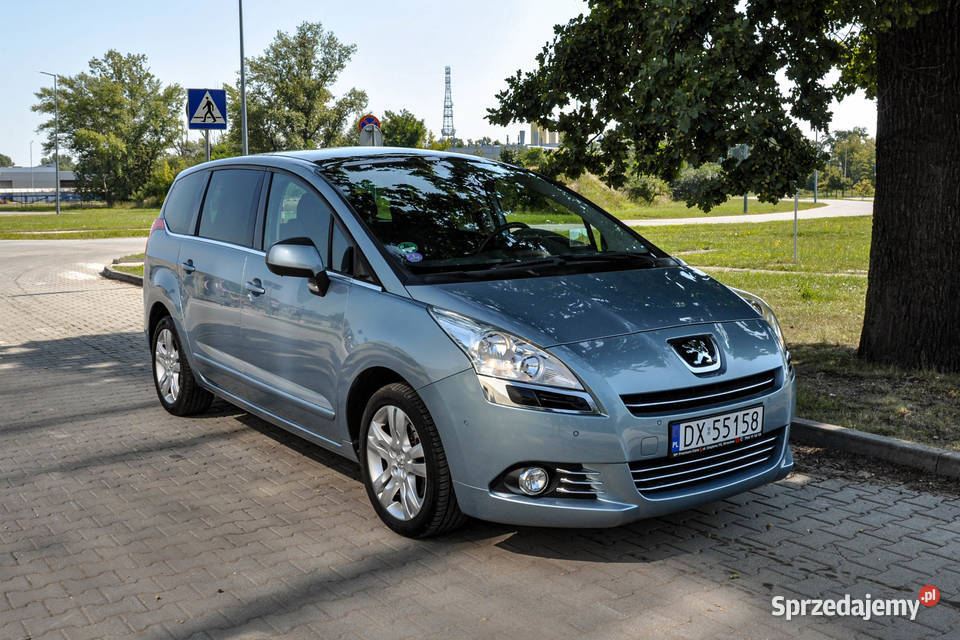 Peugeot 5008 Bezwypadkowy 159 Head Up Wrocław sprzedam