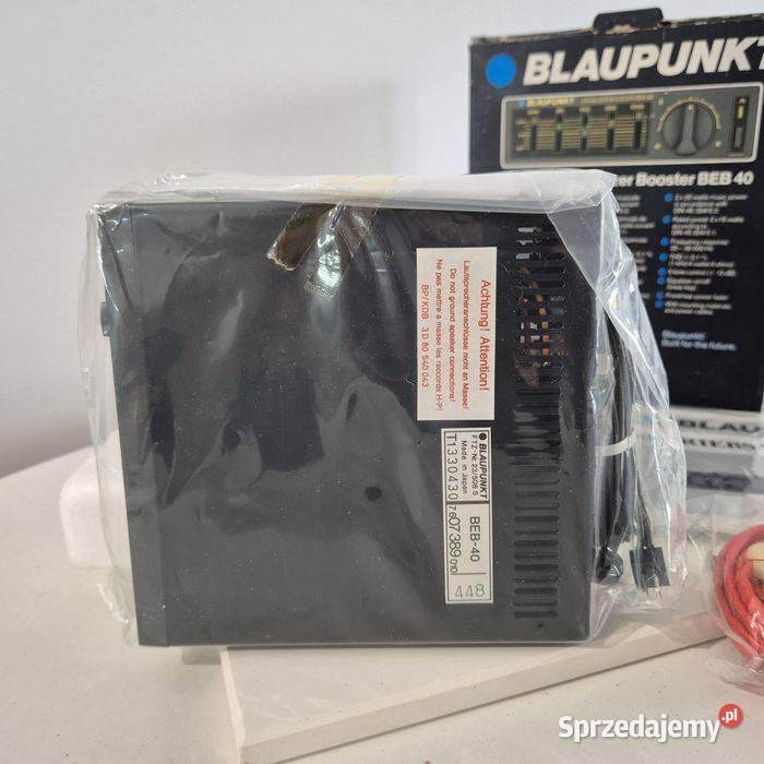 Fabrycznie Nowy Equalizer Blaupunkt Booster BEB Radioodtwarzacze Koszalin