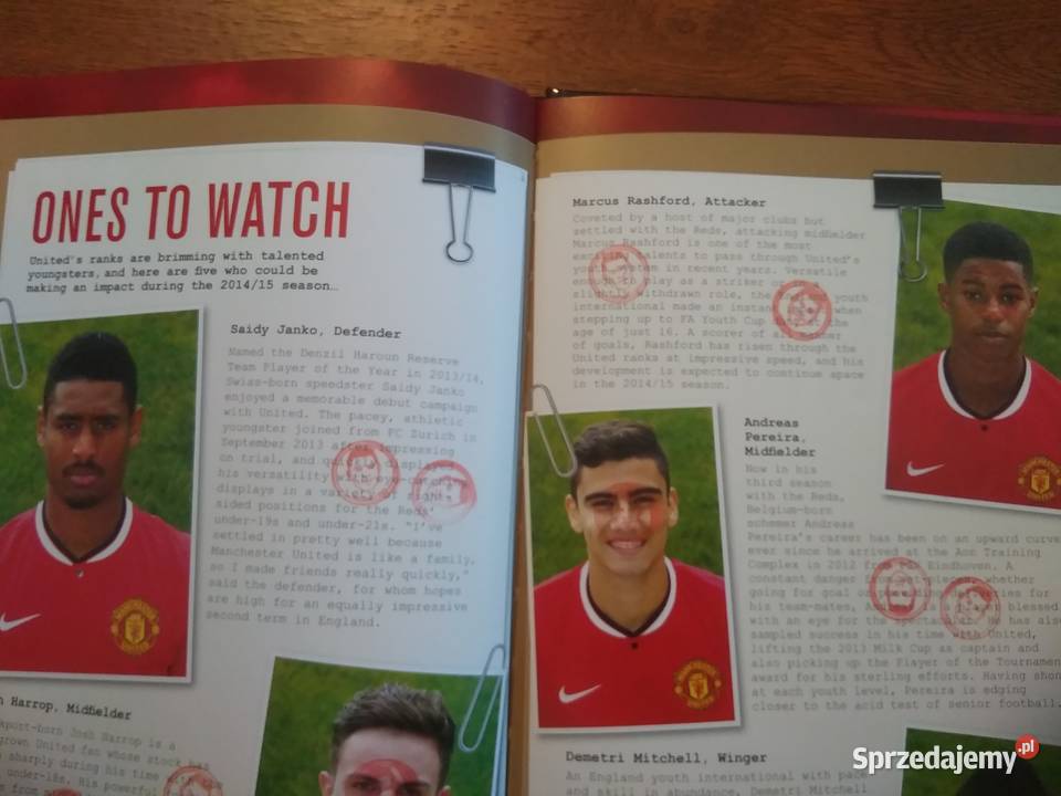 Manchester United Annual 2015 książka Kwidzyn sprzedam