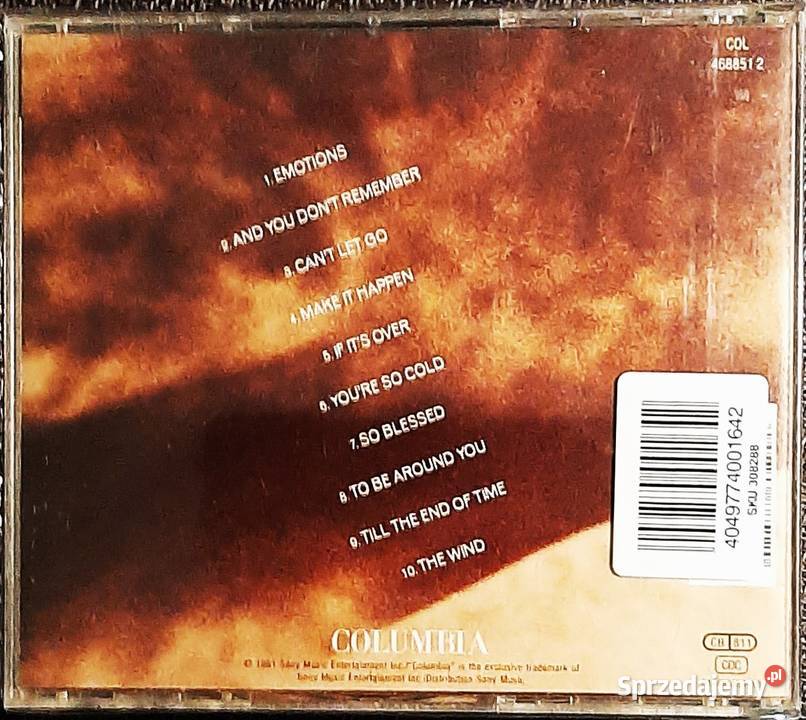 Wspaniały Album CD MARIAH CAREY Album Emotions Katowice sprzedam