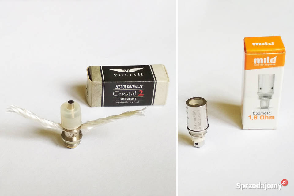 Zespół grzewczy MILD DUAL BDC 18 Ohm Clearomizel małopolskie Kalwaria Zebrzydowska
