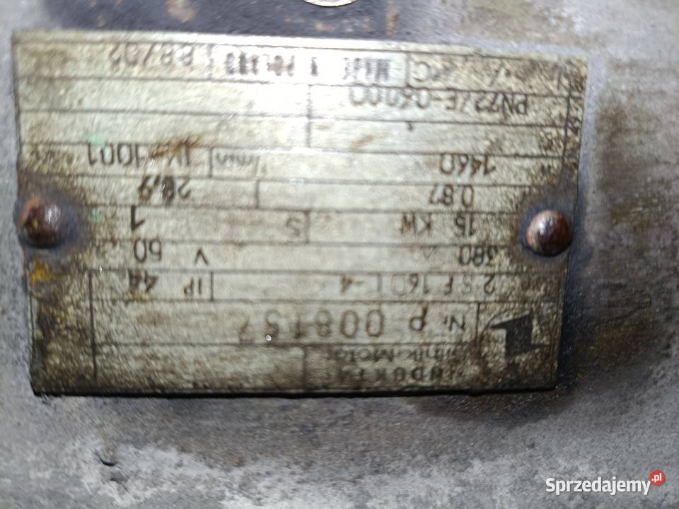 Silnik elektryczny 15 kw Pozostałe Siemianowice Śląskie