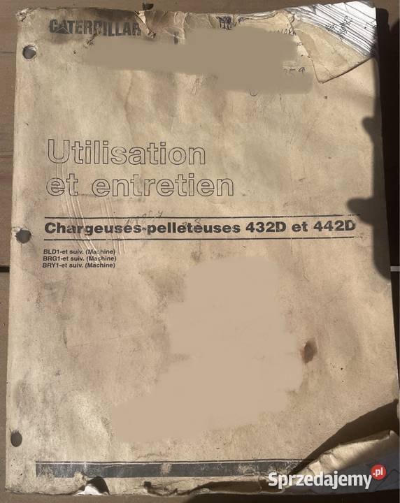 Instrukcja obsługi konserwacji koparkoładowarka małopolskie Biczyce Górne