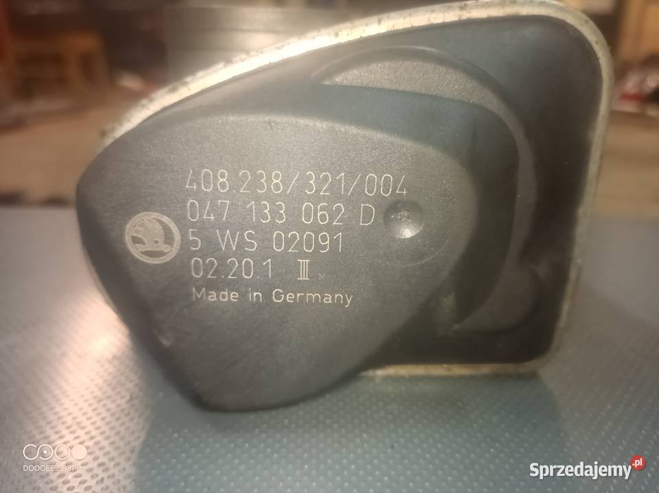 Przepustnica skoda Fabia 14MPI Przepustnice Nysa