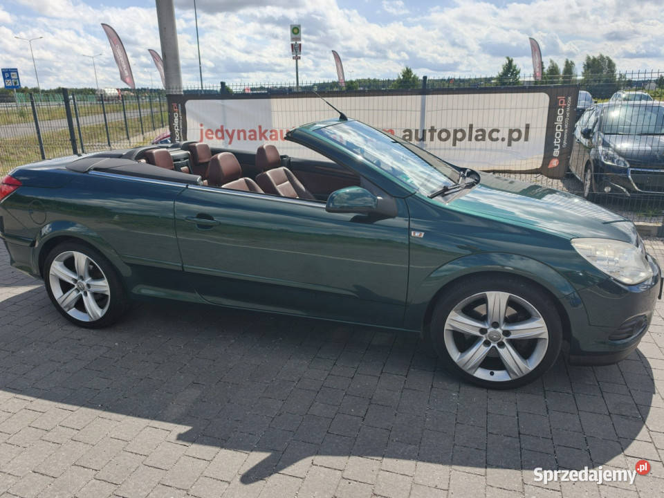 Opel Astra Cabrio H 20042014 zielony mazowieckie Lipówki sprzedam