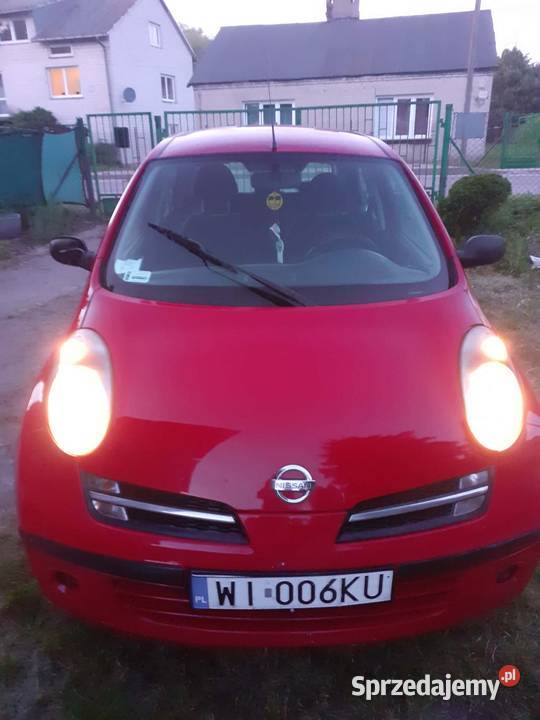Nissan Micra K12 Rok produkcji 2006 Micra mazowieckie Radzymin